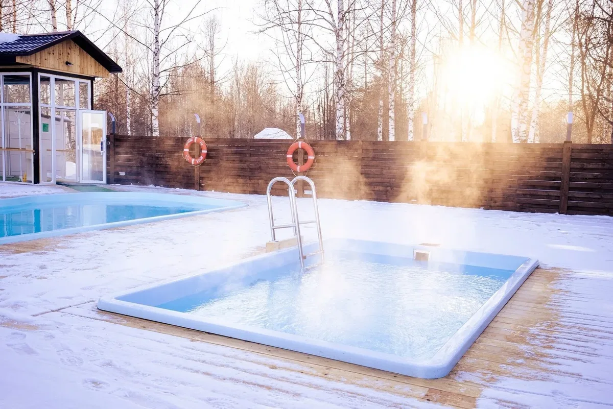 Композитный бассейн Laguna 4 — установка в Москве