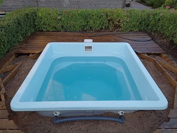 Композитная купель Laguna 2 — установка в Москве