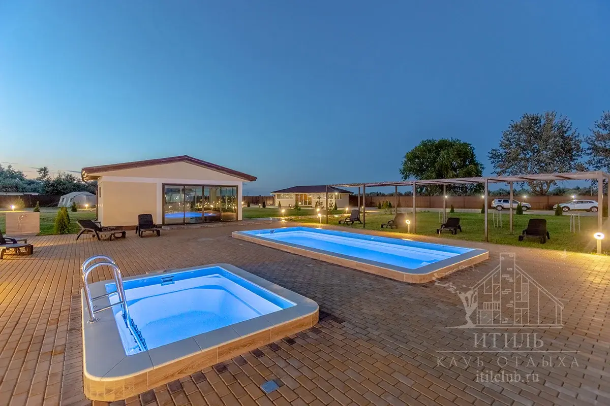 Композитная купель Laguna 3 — установка в Москве